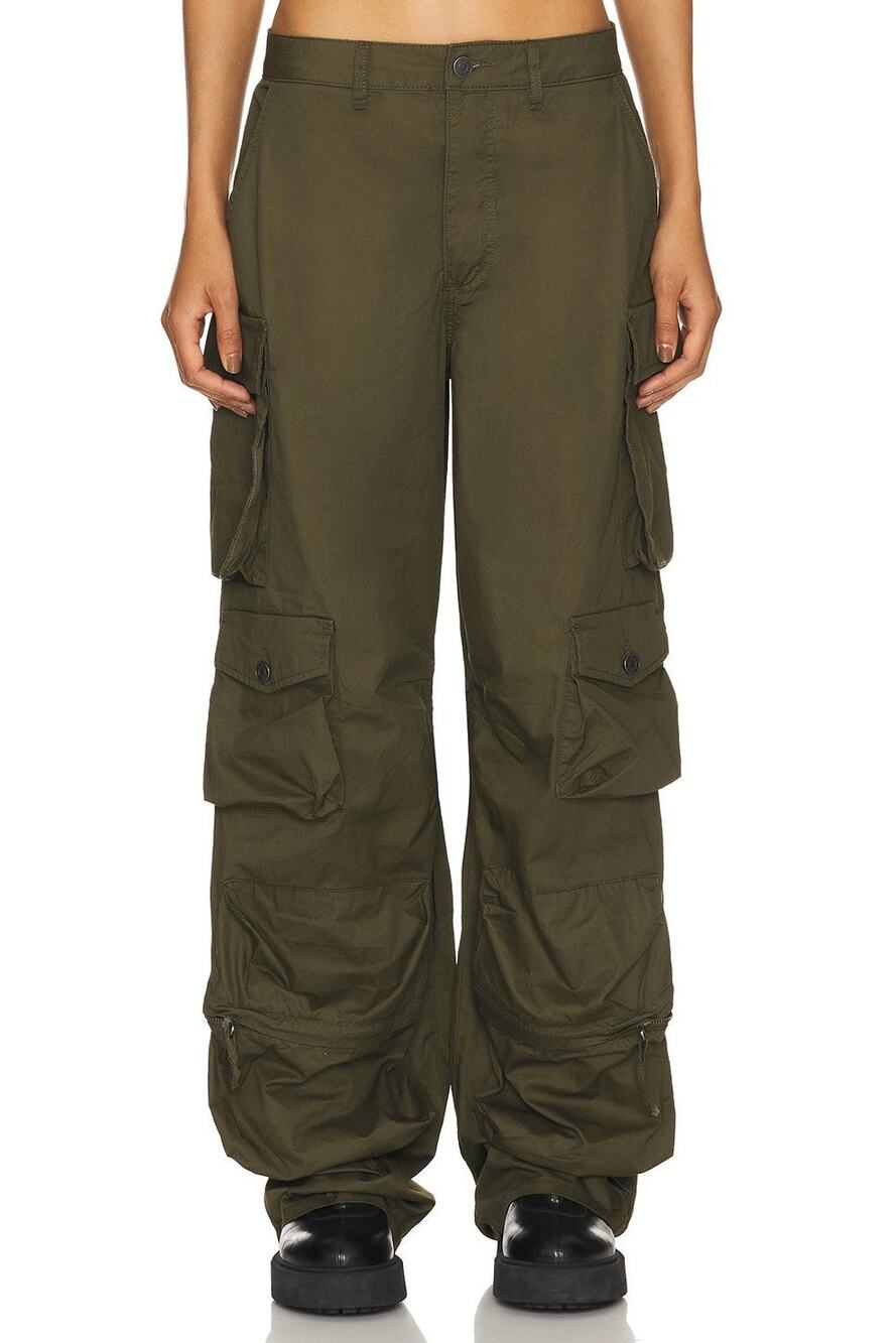 AFRM Parker Cargo Pant - 25 - Olive Night